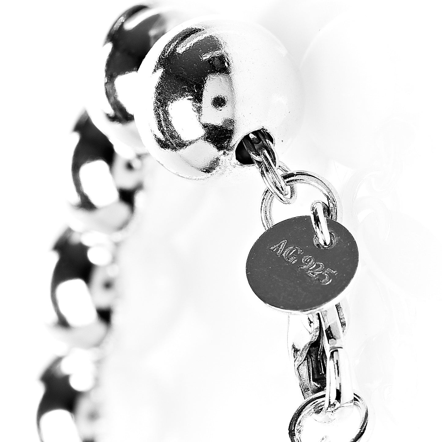 Sterling Silver 10mm HardWear Ball Bracelet