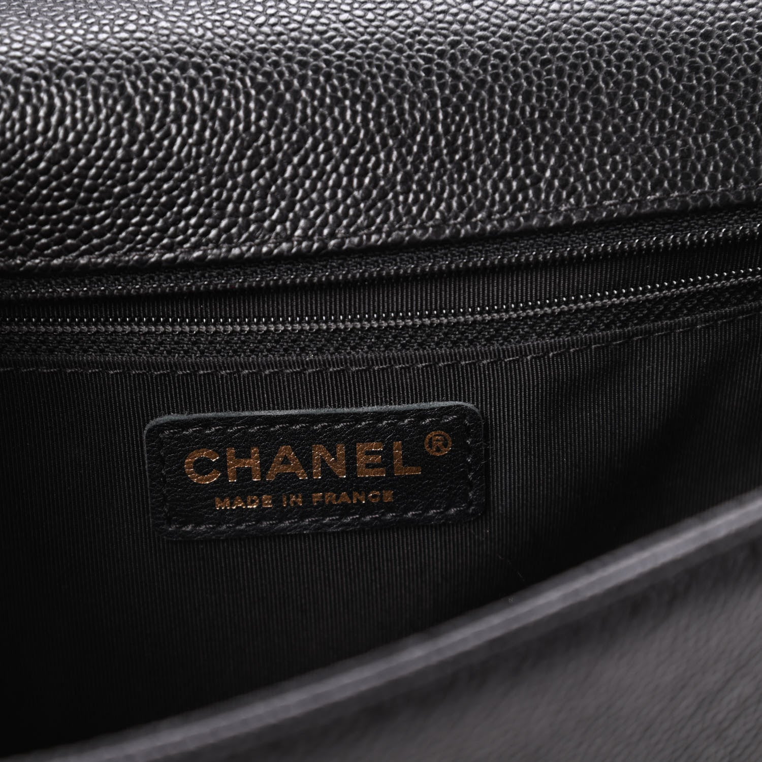 Chanel Caviar Quilted New Medium Boy Flap Black 9 of 13