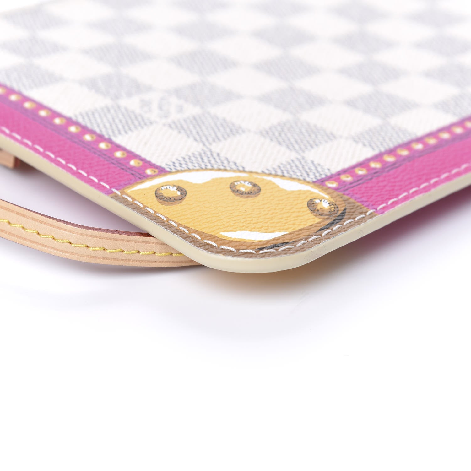 Louis Vuitton Damier Azur Miami Summer Trunks MM GM Pochette 8 of 9