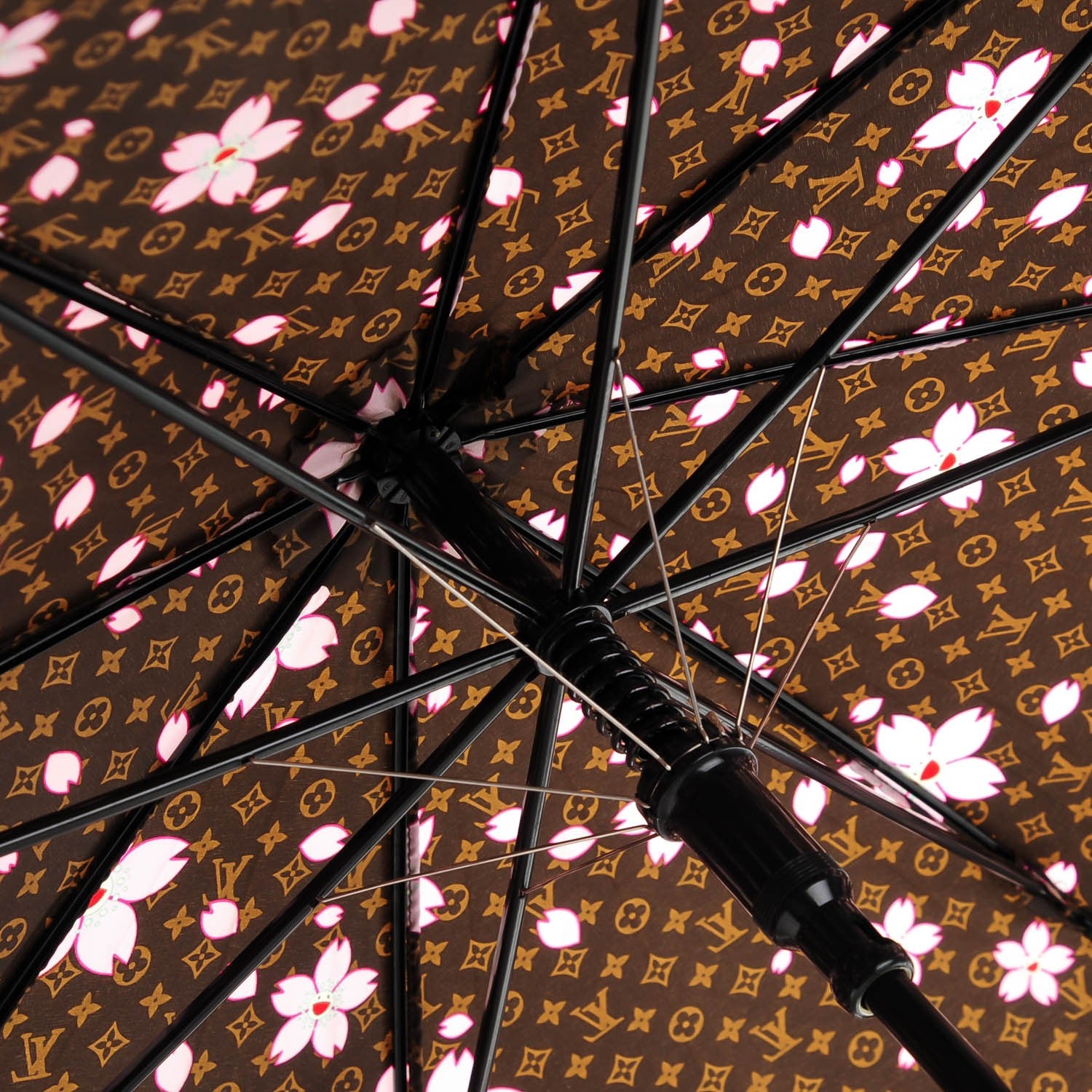 Louis Vuitton Monogram Cherry Blossom Parasol Parapluie Umbrella 4 of 10