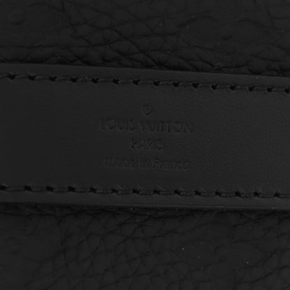 Louis Vuitton Monogram Taurillon Keepall Bandouliere 25 Black 6 of 10