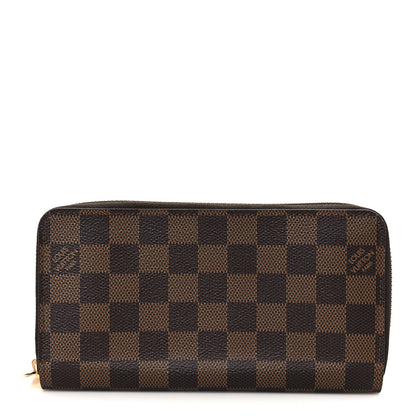 Louis Vuitton Damier Ebene Zippy Wallet 1 of 8