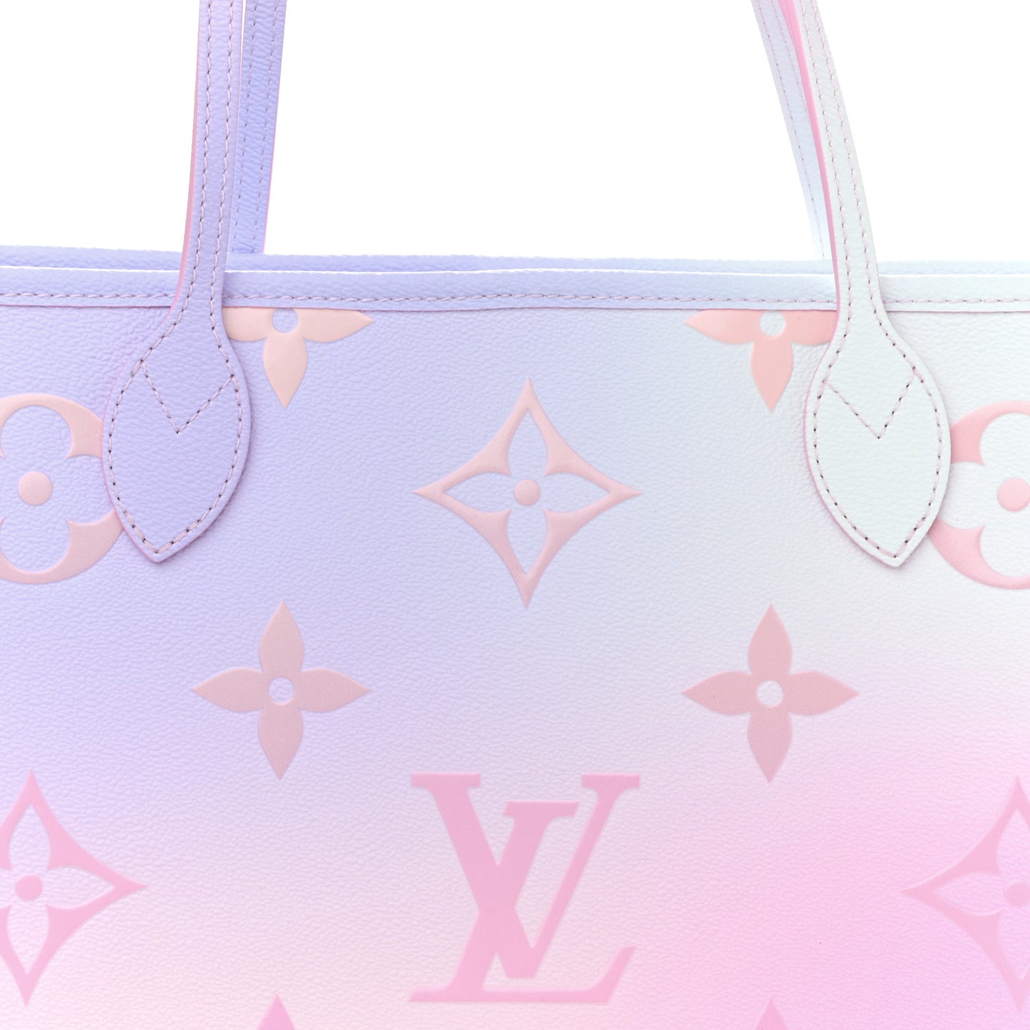 Monogram Giant Spring In The City Neverfull MM Sunrise Pastel
