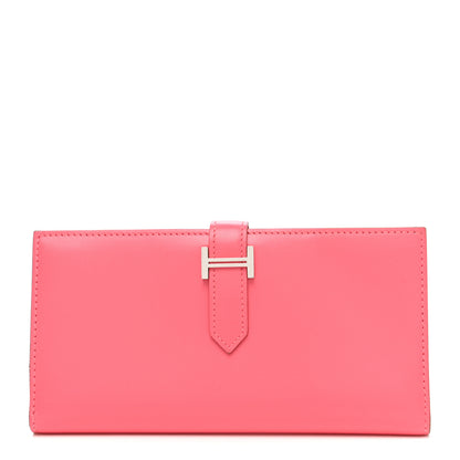 Hermes Swift Bearn Gusset Wallet Rose Lipstick 2 of 9
