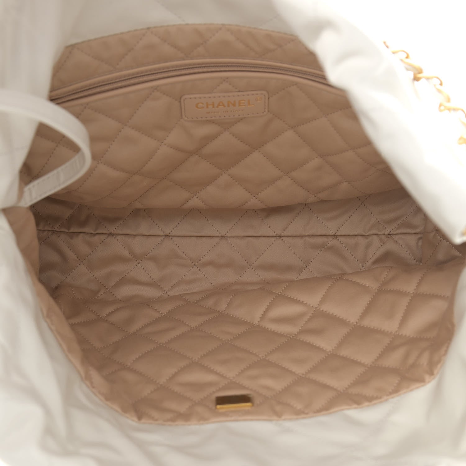 Chanel Calfskin Quilted Small Chanel 22 White 6 of 11