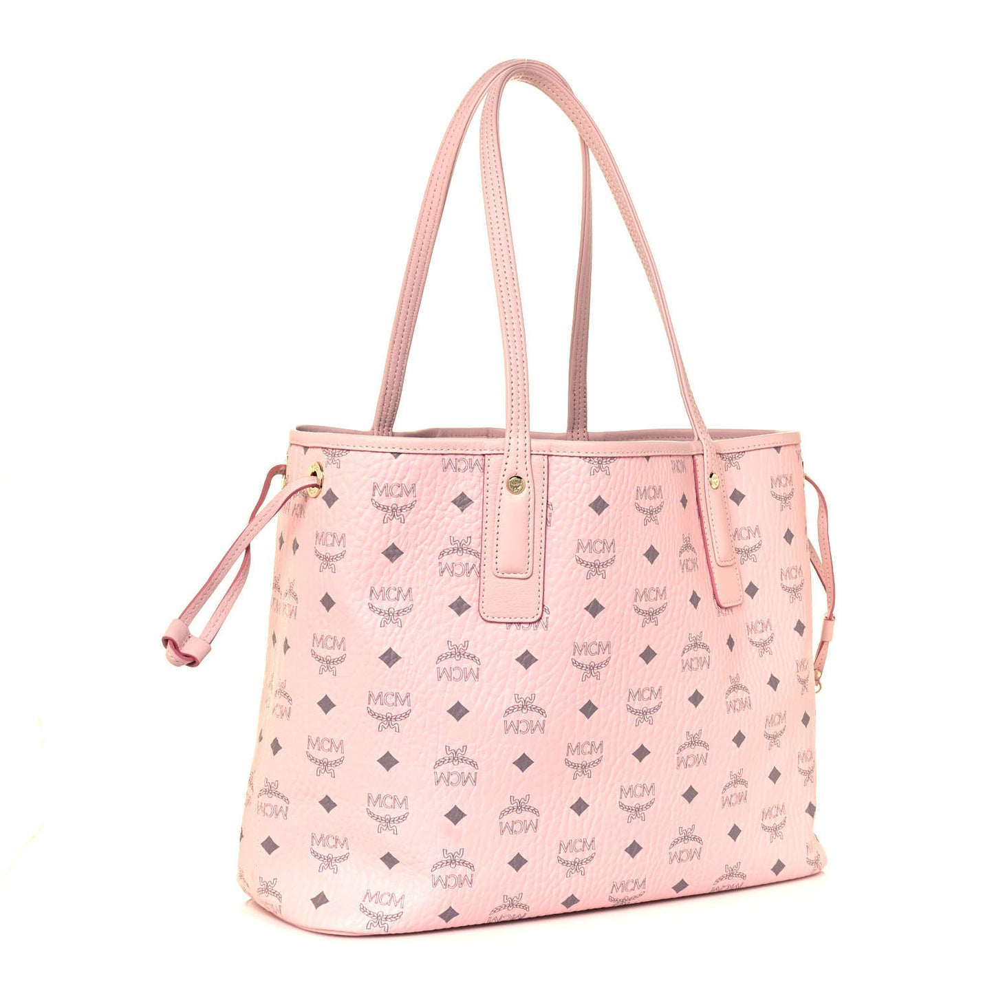 Visetos Medium Liz Reversible Shopper Tote Powder Pink