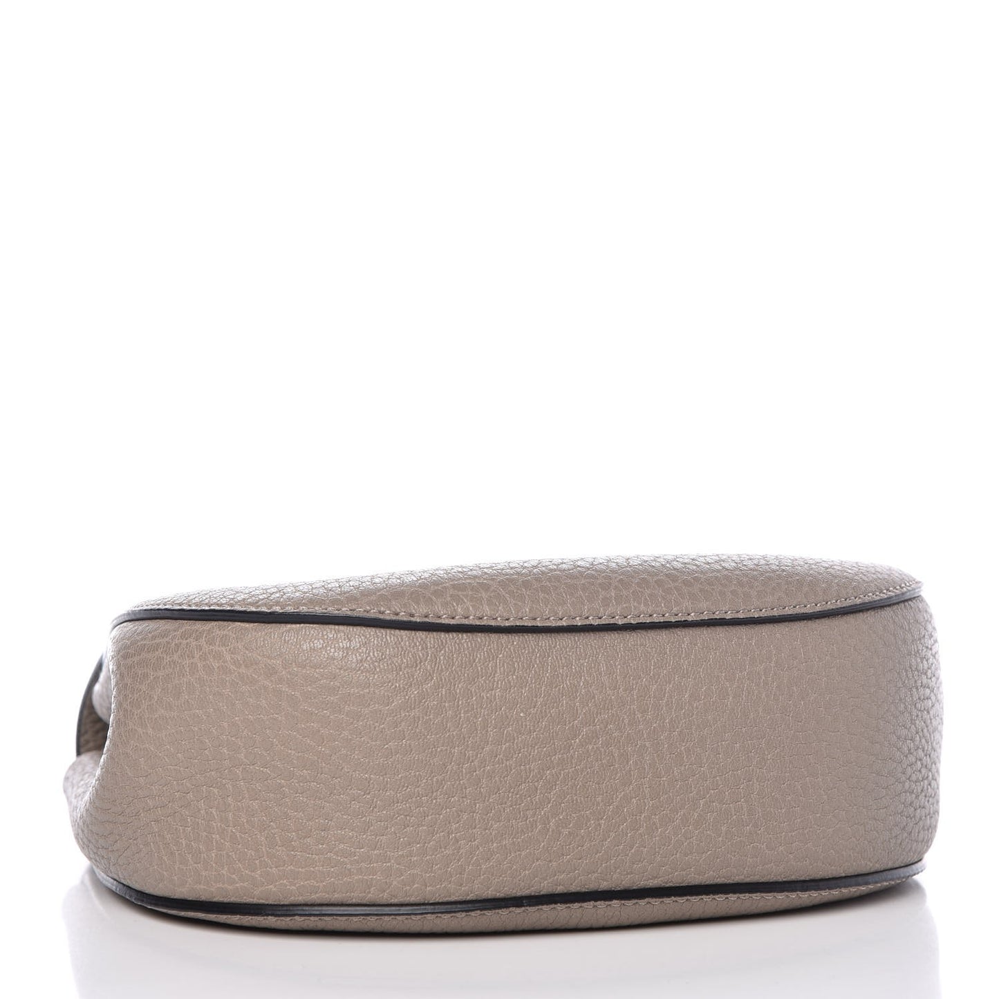 Grained Lambskin Mini Drew Shoulder Bag Motty Grey