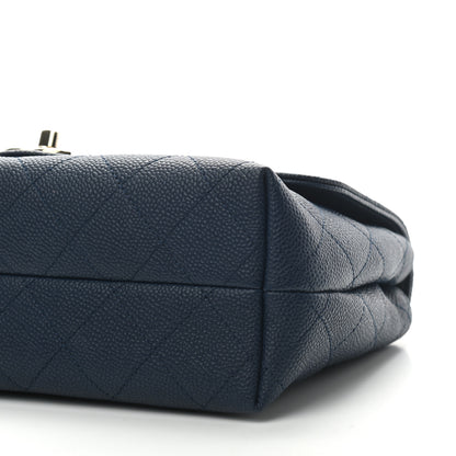 Chanel Caviar Quilted City Walk Flap Navy Blue 9 of 9