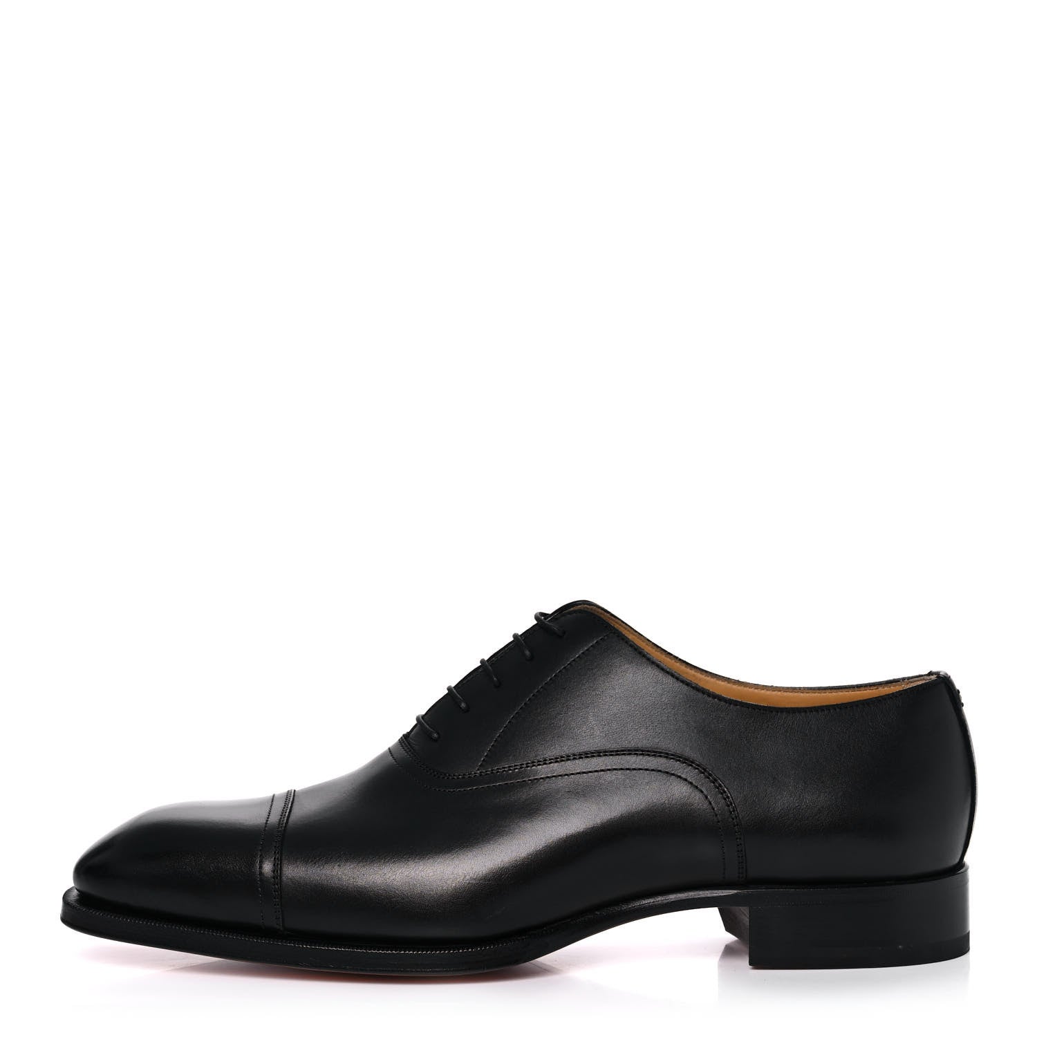 Hermes Calfskin Mens Philip Oxford 46 Black 1 of 11