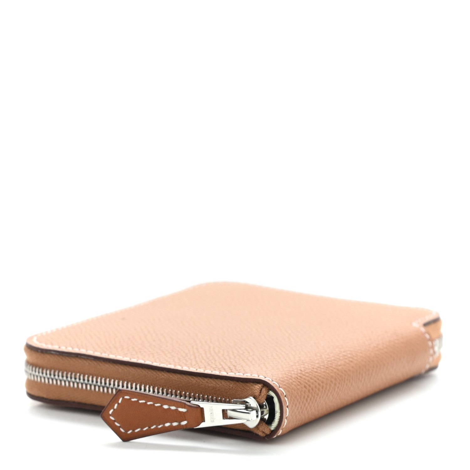Hermes Epsom Silk'in Compact Wallet Gold 4 of 8