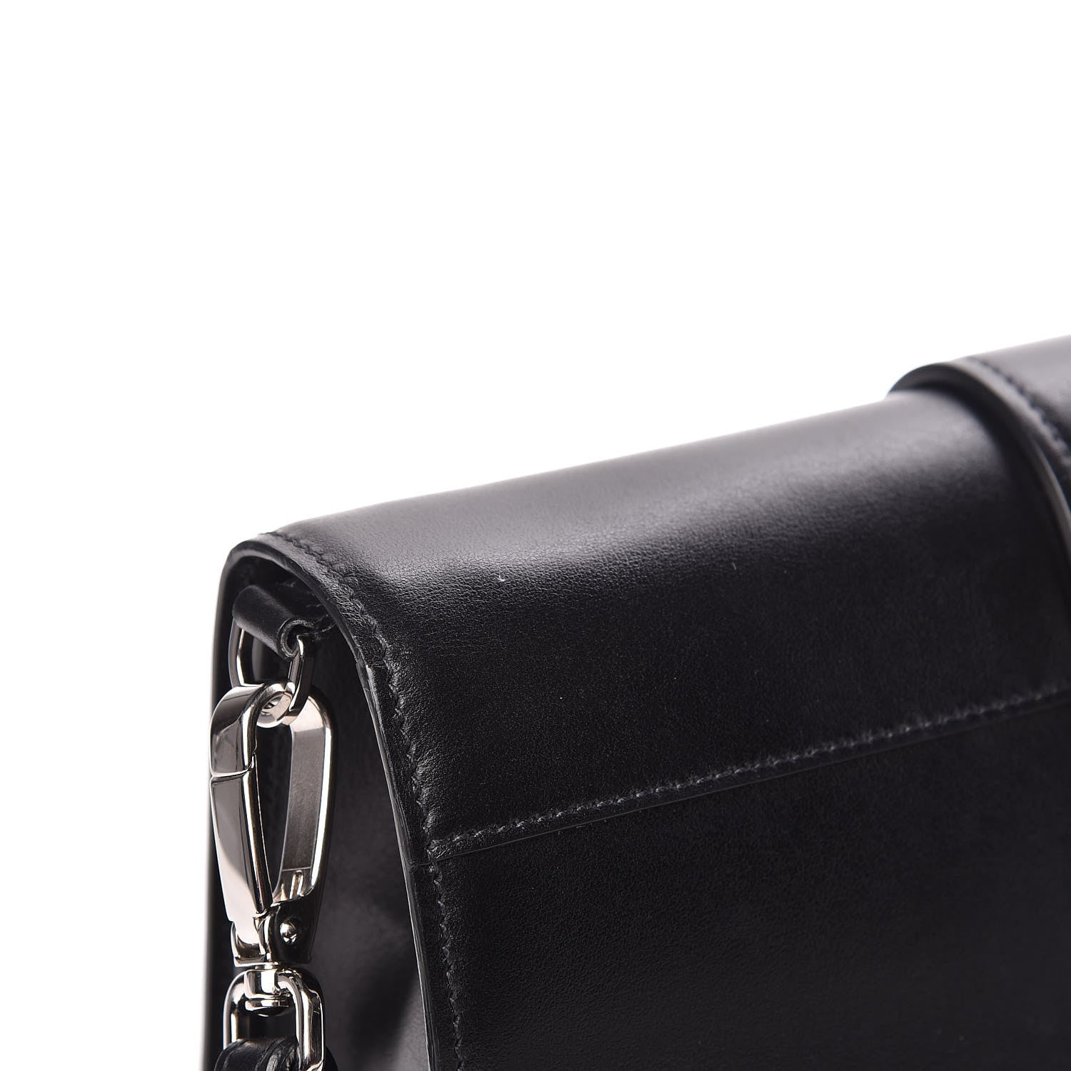 Prada City Calfskin Ribbon Bag Black 12 of 12
