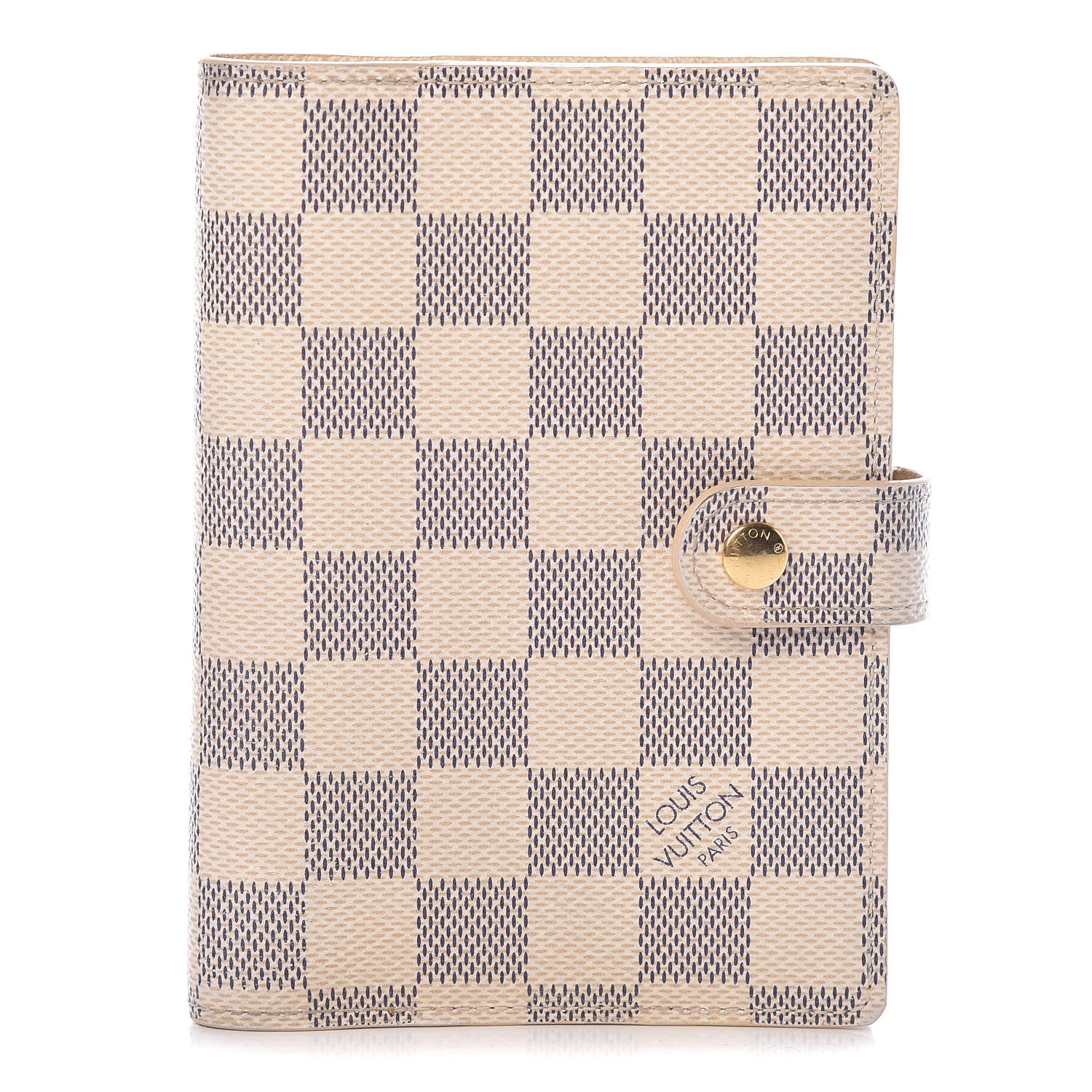 Louis Vuitton Damier Azur Small Ring Agenda Cover 1 of 7
