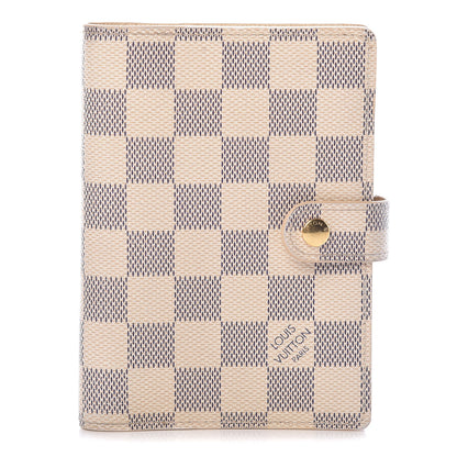 Louis Vuitton Damier Azur Small Ring Agenda Cover 1 of 7