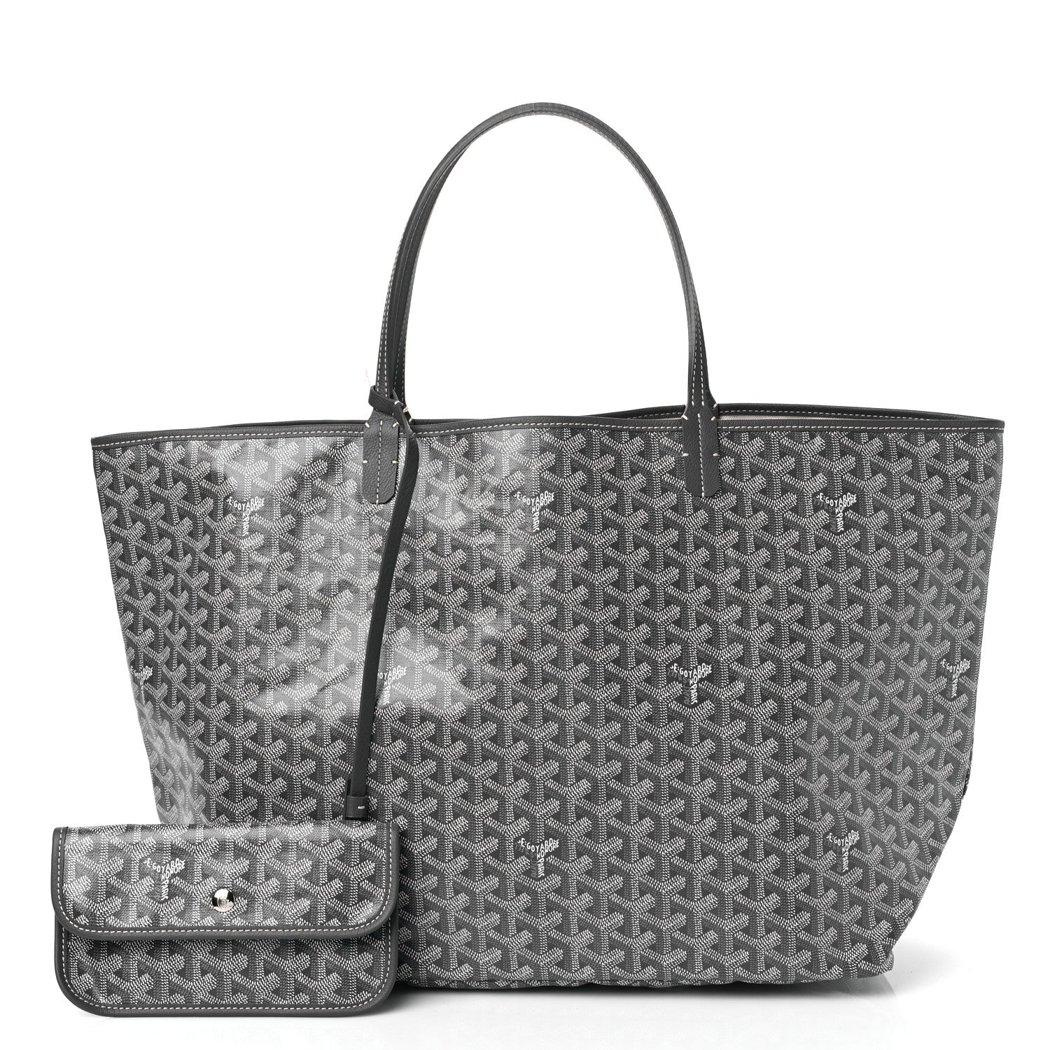 Goyard Goyardine Saint Louis GM Grey 3 of 11