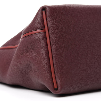 Hermes Togo Swift 24/24 35 Bordeaux Rouge H 6 of 13