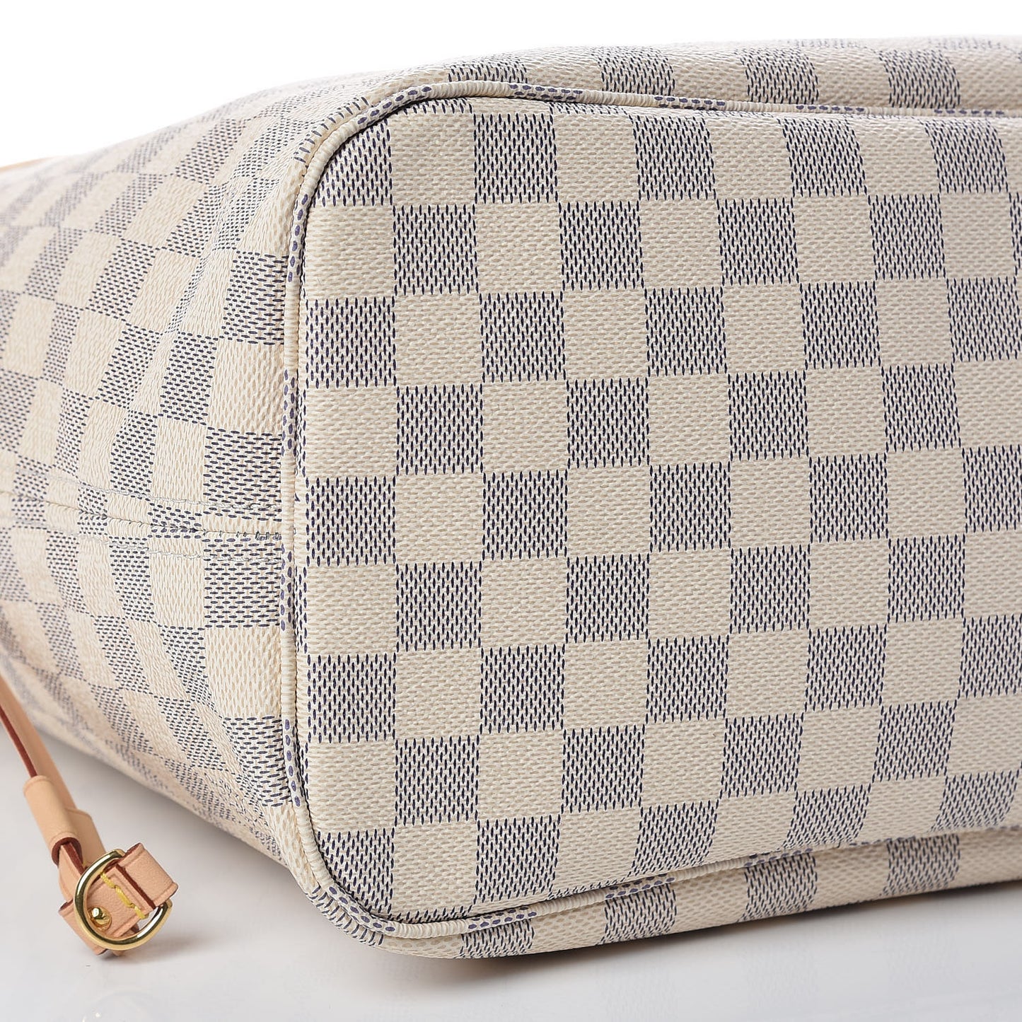 Damier Azur Neo Neverfull MM Rose Ballerine