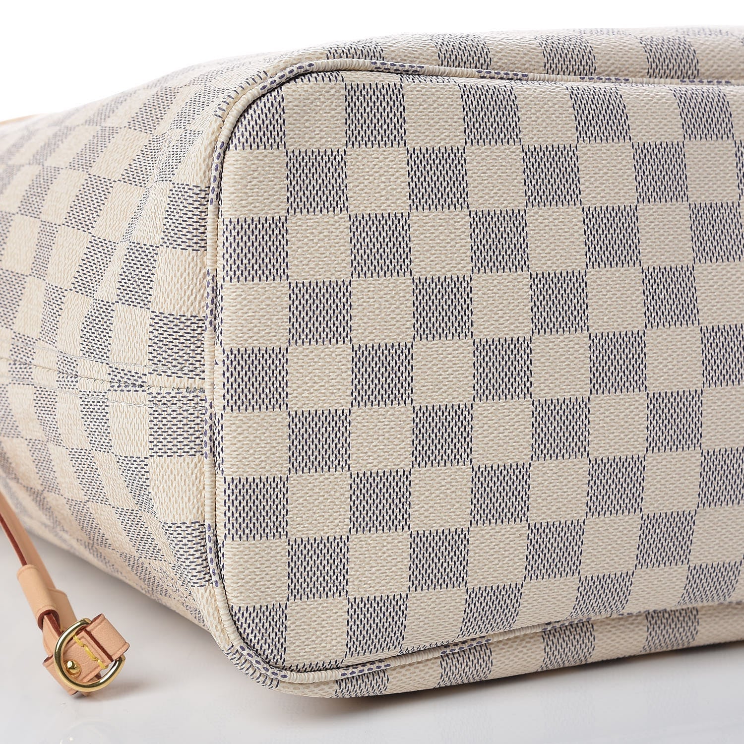 Louis Vuitton Damier Azur Neo Neverfull MM Rose Ballerine 9 of 10