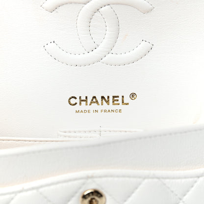 Chanel Caviar Quilted Small Double Flap White 6 of 10