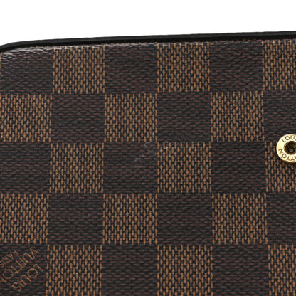 Louis Vuitton Damier Ebene Pochette Felicie Chain Wallet 11 of 12