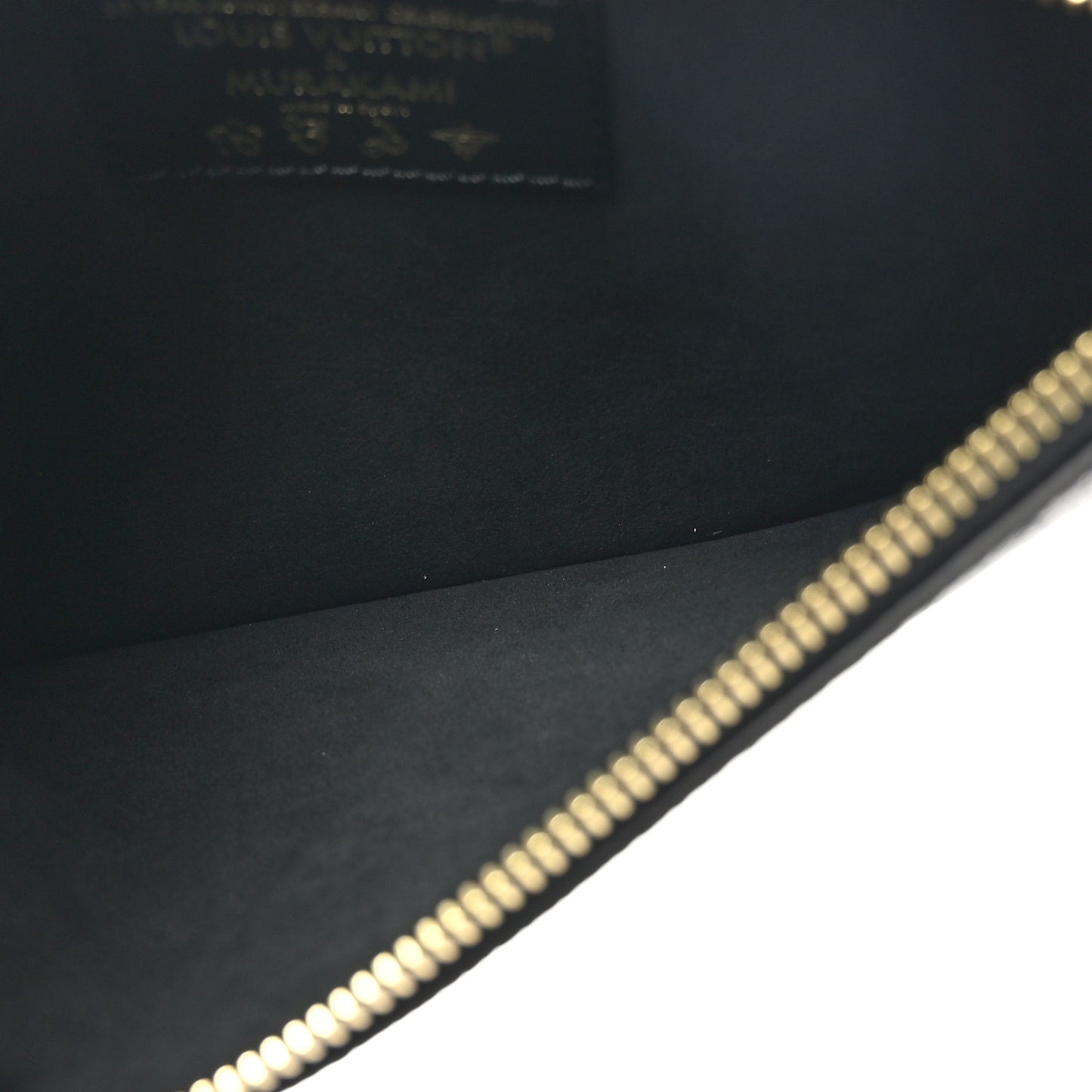 LV X TM Empreinte Flowers Neverfull MM Pochette Black