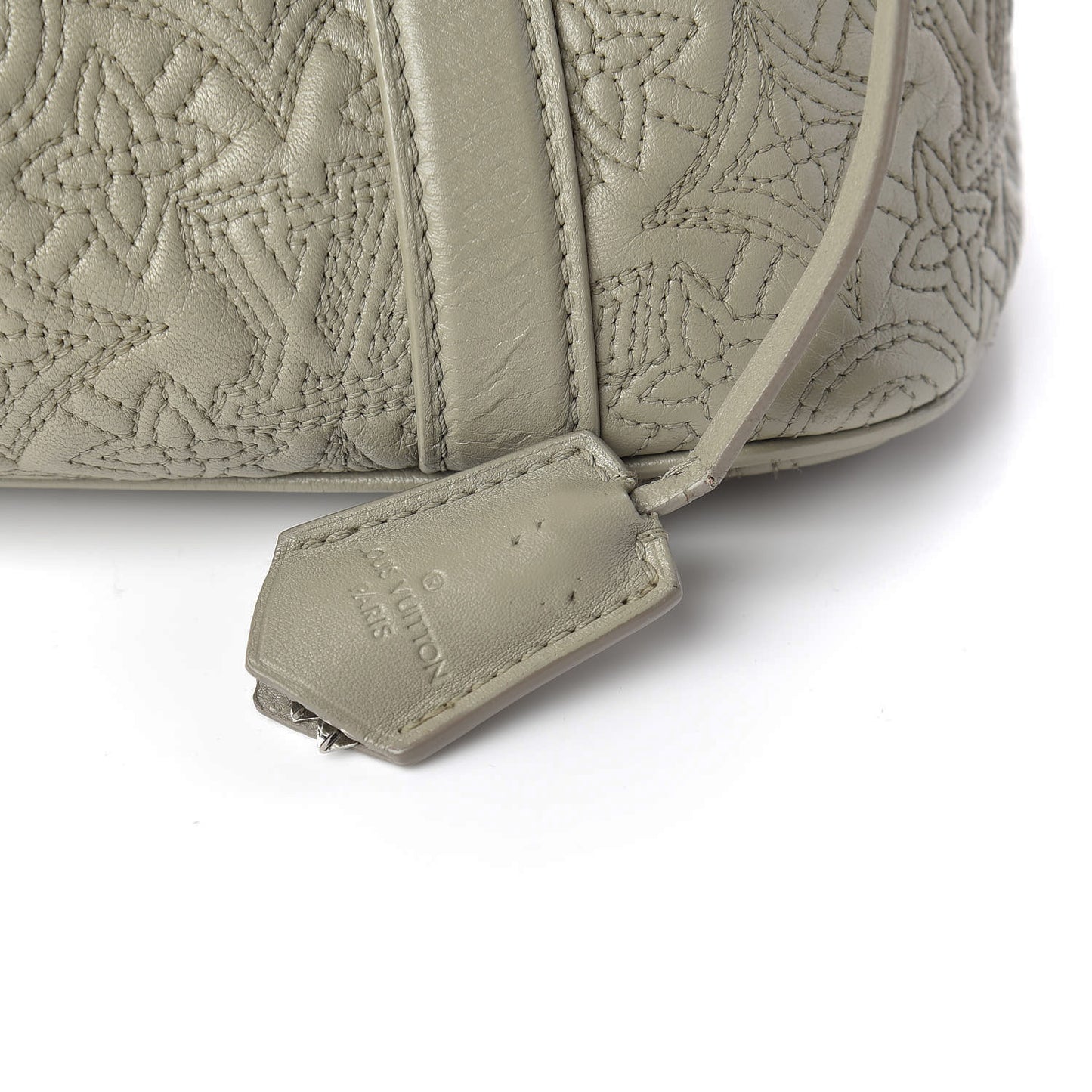 Monogram Lambskin Antheia Ixia MM Grey
