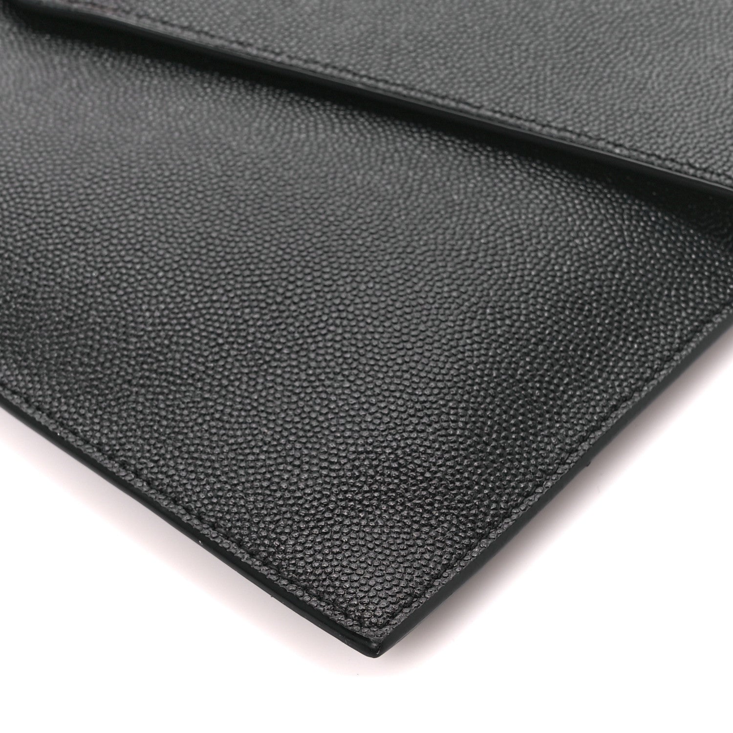 Saint Laurent Grain De Poudre Uptown Pouch Black 10 of 11