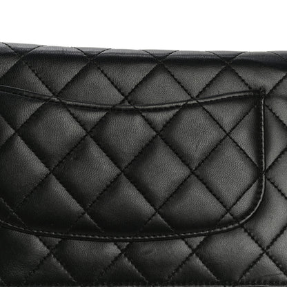 Chanel Lambskin Quilted Wallet On Chain WOC Black 26 of 31