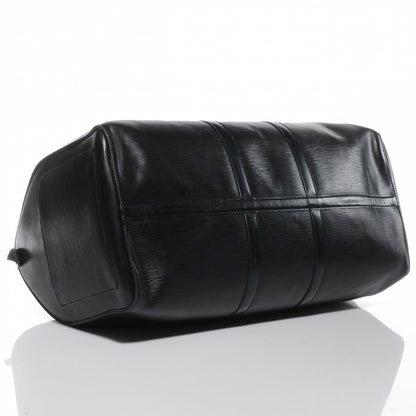 Louis Vuitton Epi Keepall 50 Black 4 of 10