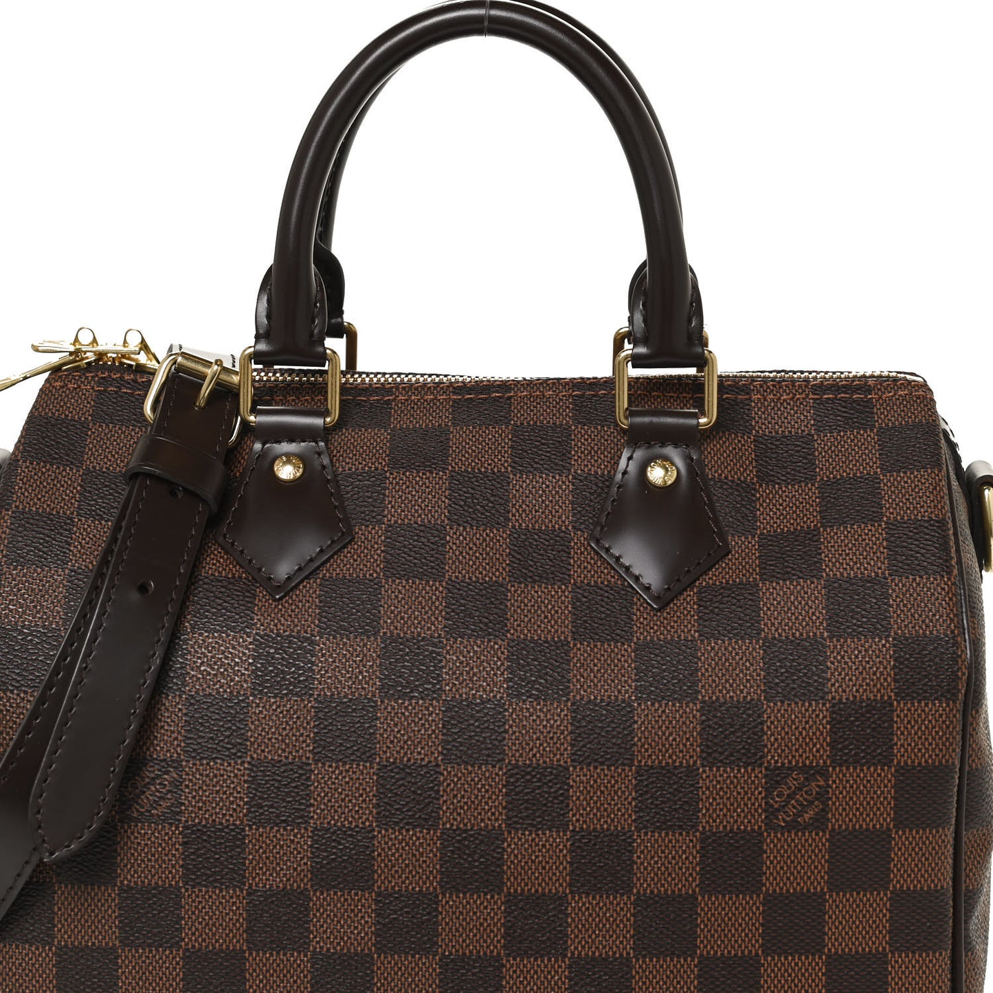 Damier Ebene Speedy Bandouliere 25