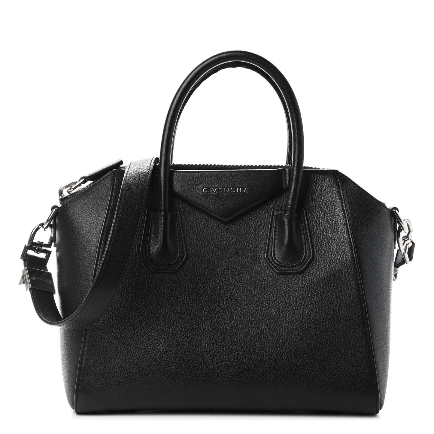 Sugar Goatskin Small Antigona Black