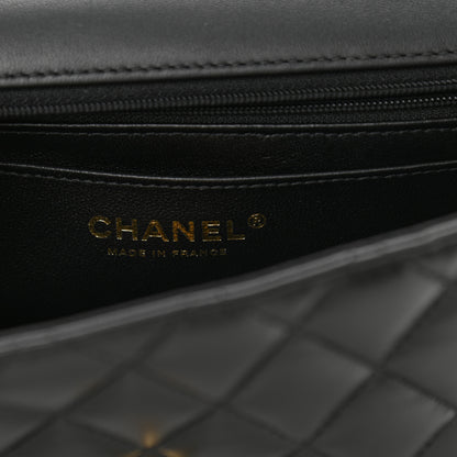 Chanel Lambskin Quilted Metal Mini Top Handle Rectangular Flap Black 6 of 10