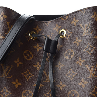 Louis Vuitton Monogram Neonoe MM Black 12 of 12
