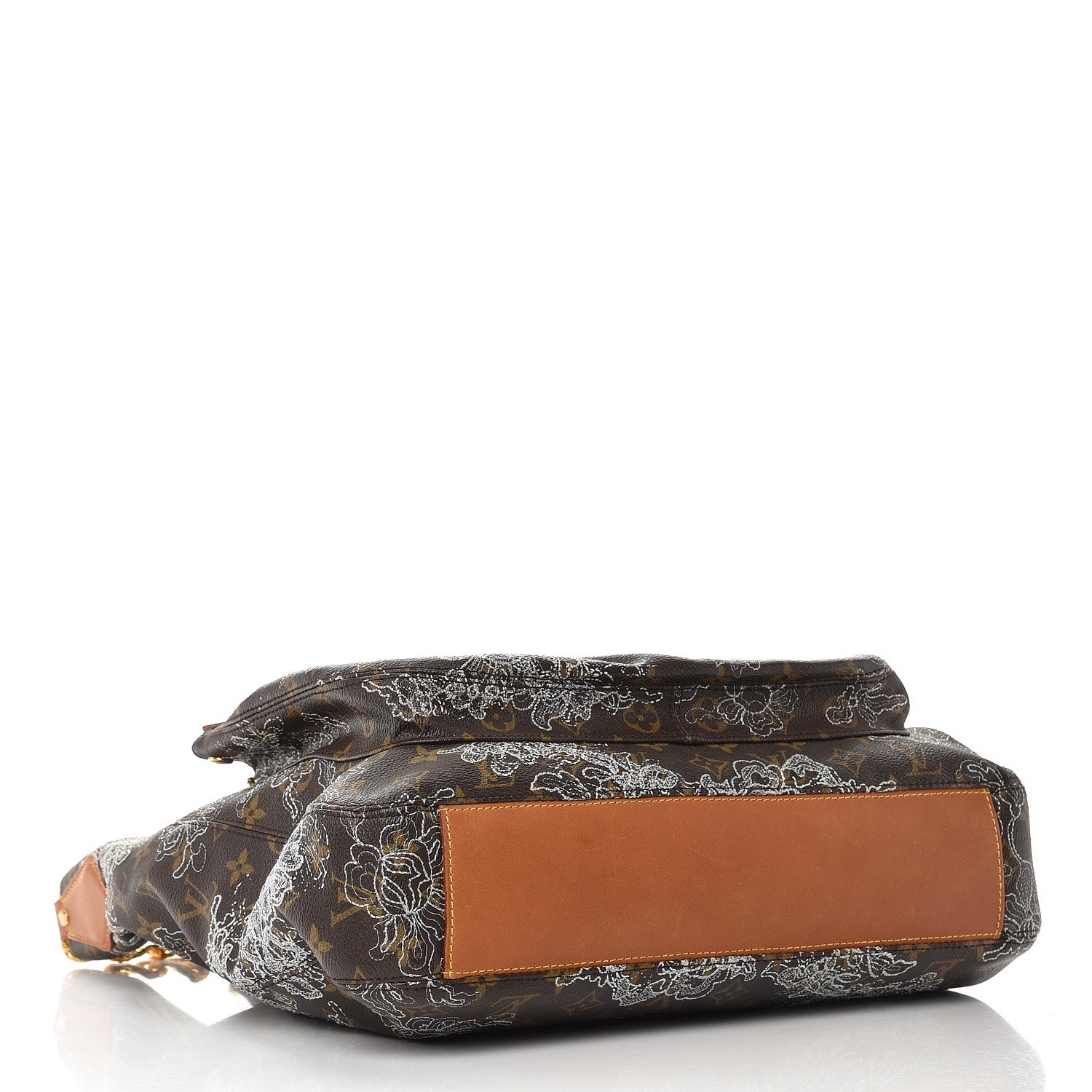 Louis Vuitton Monogram Dentelle Fersen Silver 4 of 8