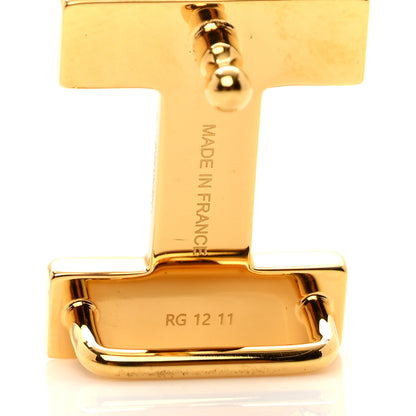 Hermes Epsom Swift 13mm Belt H Medor Belt 80 32 Gold Black 4 of 4