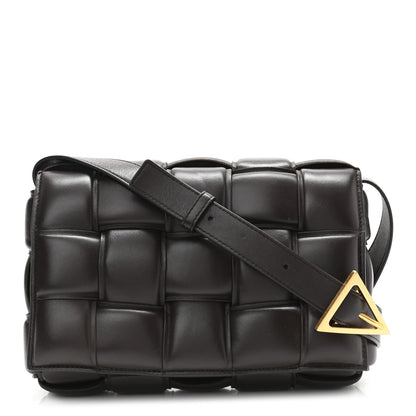 Bottega Veneta Nappa Maxi Intreccio Padded Cassette Crossbody Bag Fondente 1 of 8