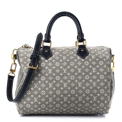 Louis Vuitton Monogram Idylle Speedy Bandouliere 30 Encre 1 of 15
