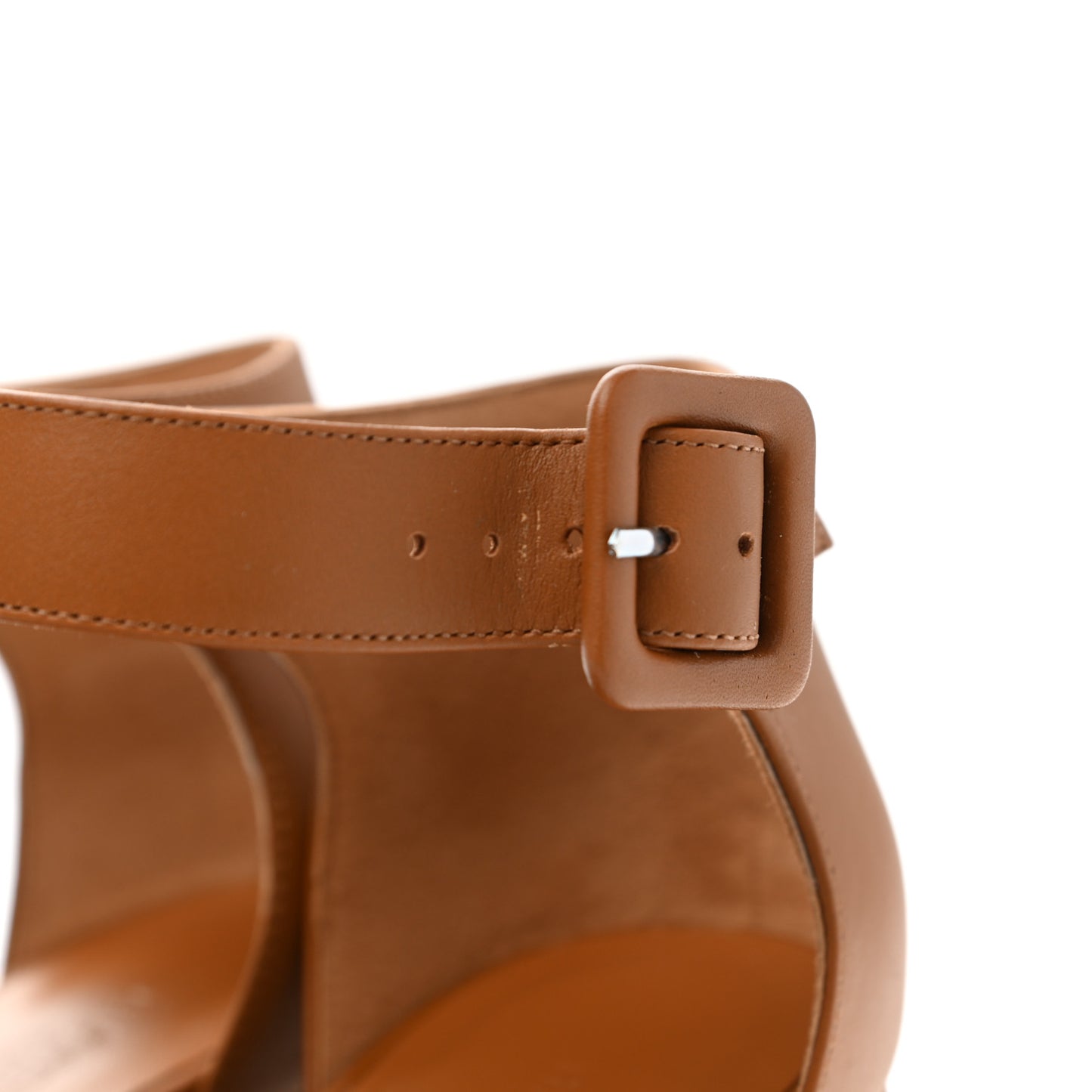 Goatskin Doll 60 Espadrille Wedge Sandals 37 Gold