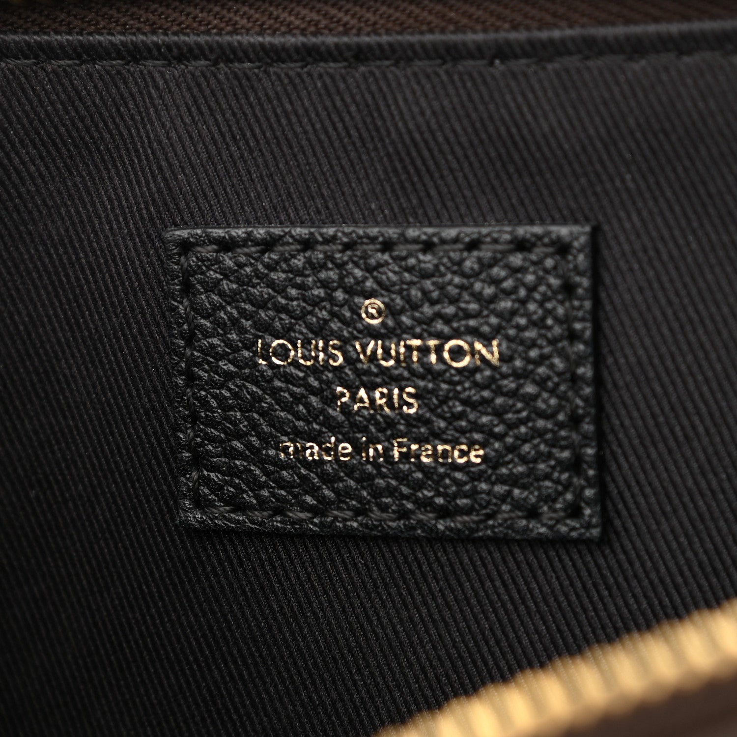 Louis Vuitton Monogram Tournelle PM Black 6 of 10