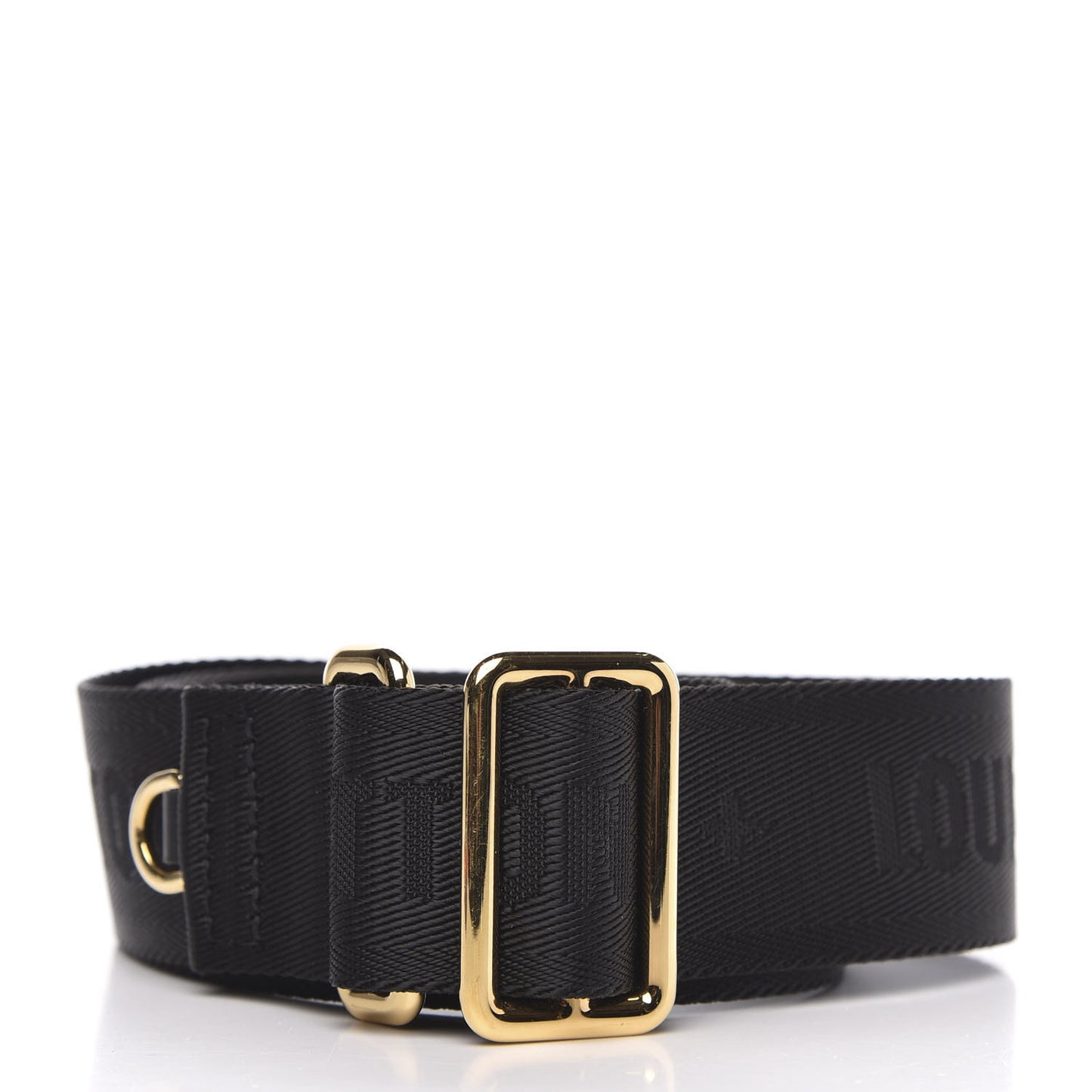 Nylon Petite Malle Souple Shoulder Strap Black