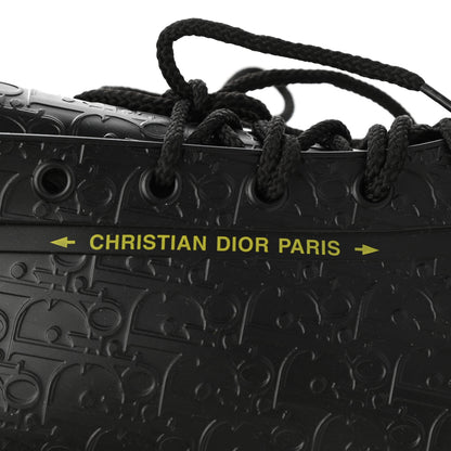 Christian Dior Oblique Rubber Diorcamp Boots 35 Black 7 of 7