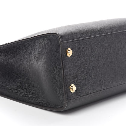 Louis Vuitton Taurillon City Steamer MM Black 5 of 8