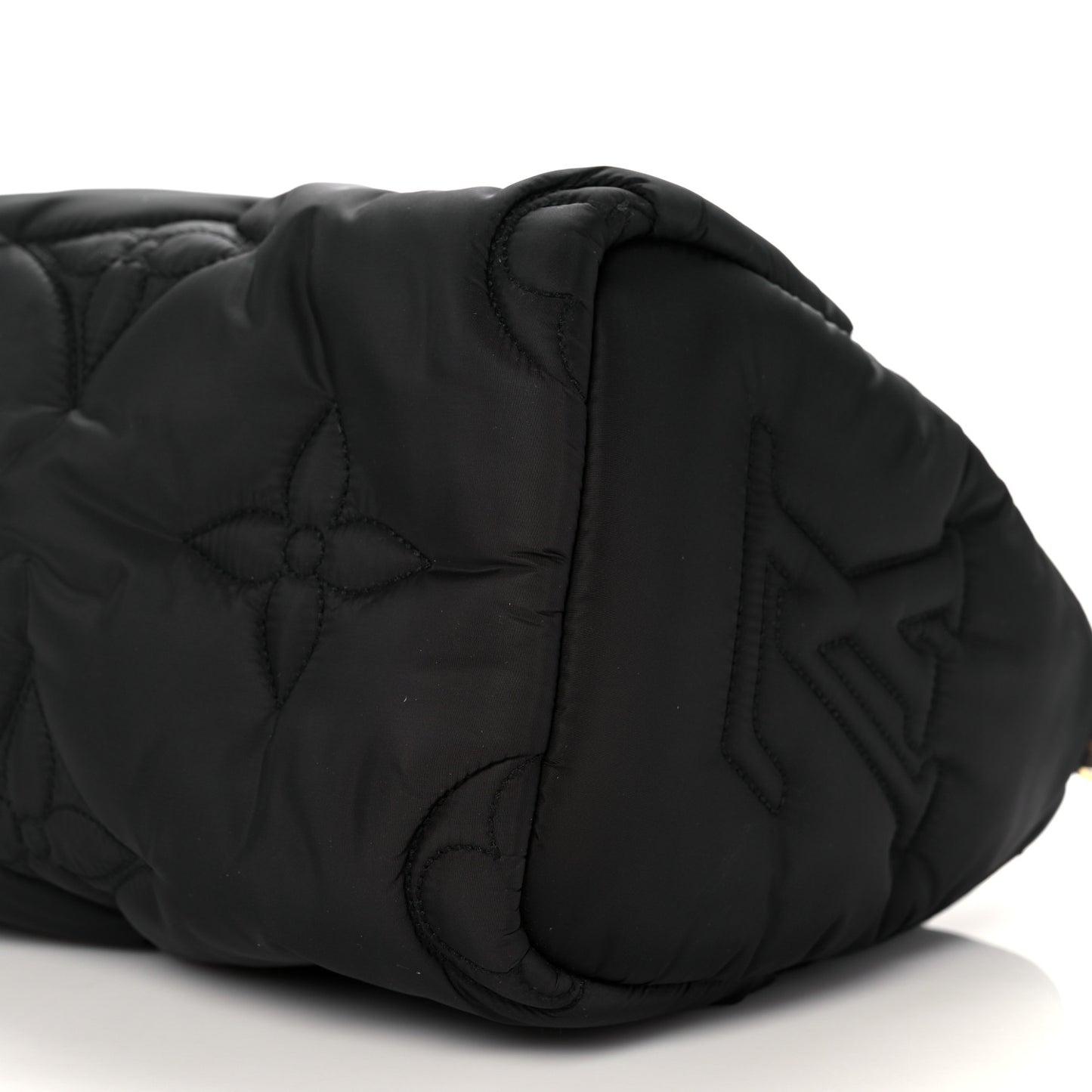 Econyl Mini Monogram Pillow Speedy Bandouliere 25 Black