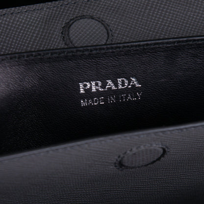 Prada Saffiano Cuir Medium Double Handle Tote Marmo 7 of 8