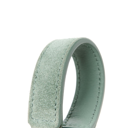 Saint Laurent Suede Y Quilted Monogram Medium Loulou Chain Satchel Vert Opaline 14 of 16