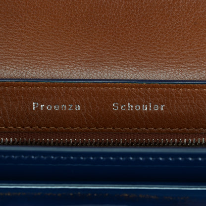 Proenza Schouler Patent Mini PS11 Classic Shoulder Bag Cadet Blue 6 of 6
