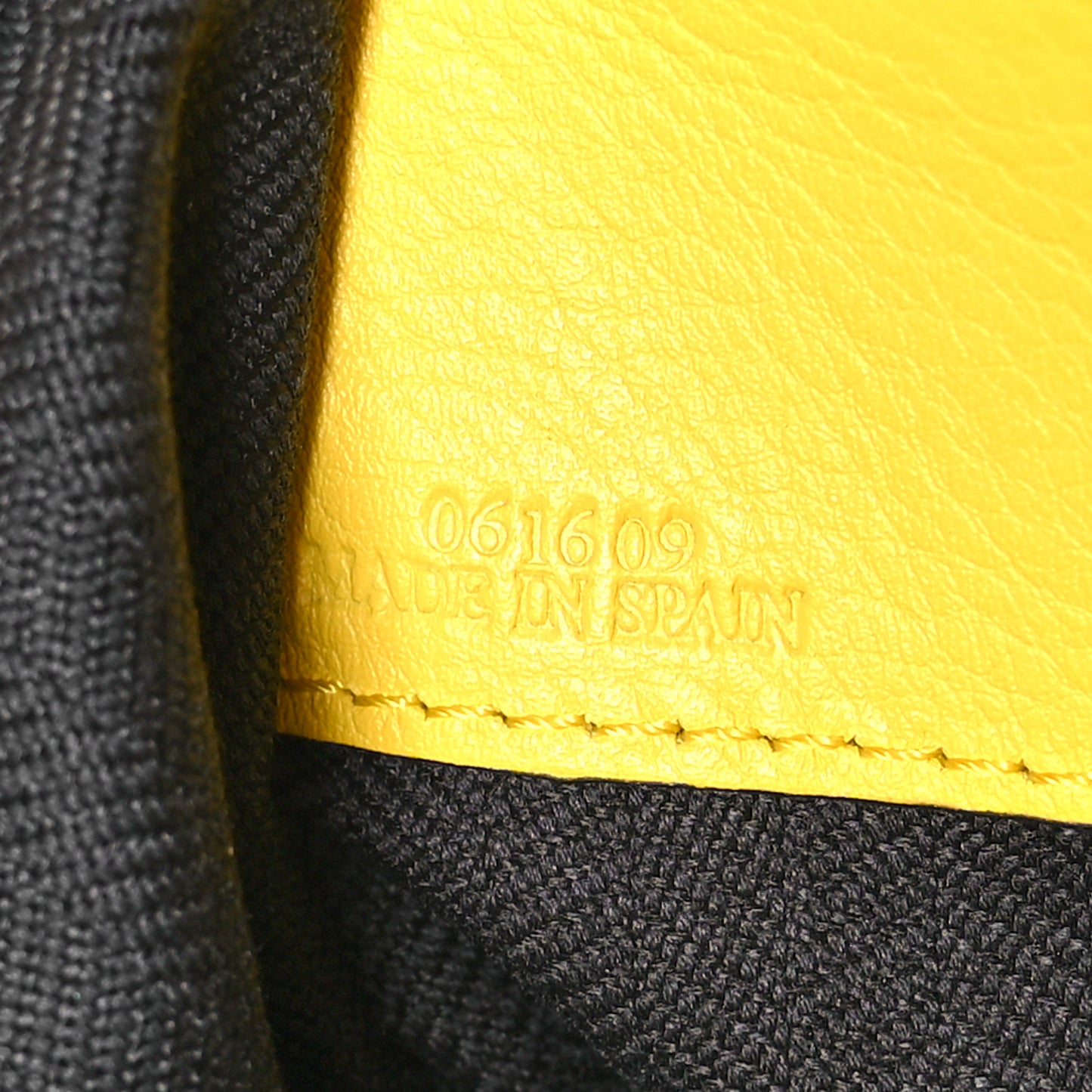 Calfskin Small Hammock Shoulder Bag Yellow