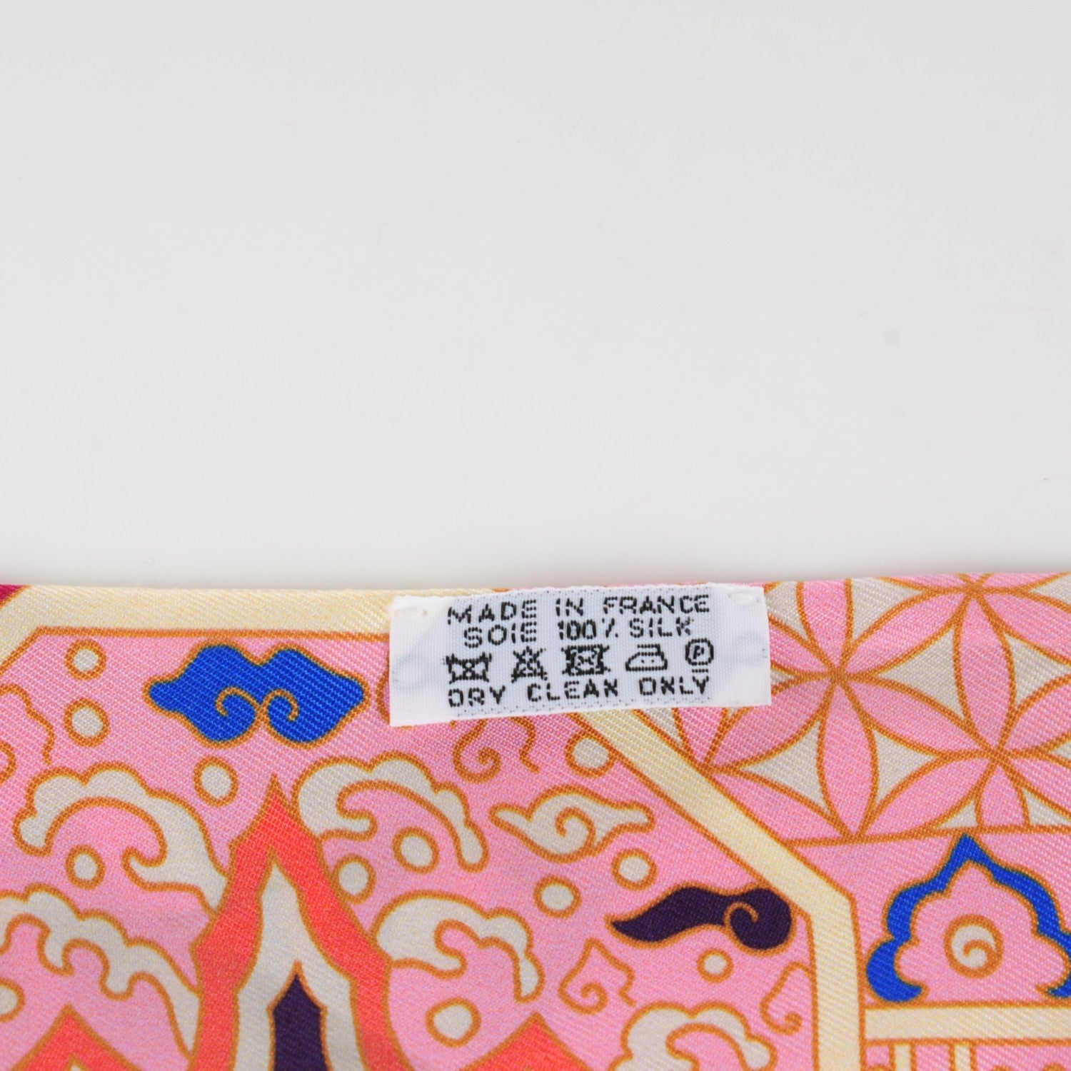 Hermes Silk Collections Imperiales Twilly Beige Rose Vert 3 of 4