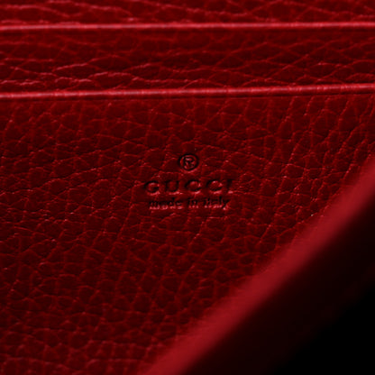 Gucci Calfskin Mini Dionysus Chain Wallet Hibiscus Red 6 of 10