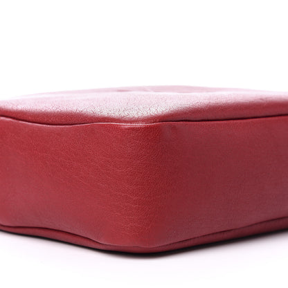Saint Laurent Lambskin Monogram Small Lou Camera Bag Lipstick Red 7 of 9