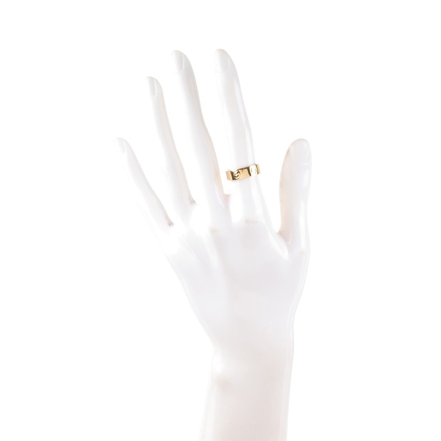 18K Yellow Gold 5.5mm LOVE Ring 49 4.75